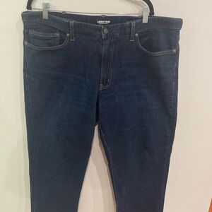Lands' End Men's Square Rigger Traditional Fit Jeans AP2 Blue Size: 40